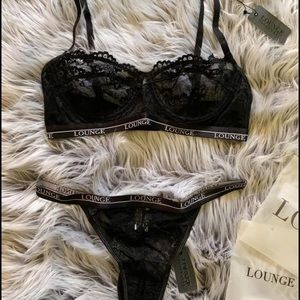 Lounge Underwear Balconette bra & thong
